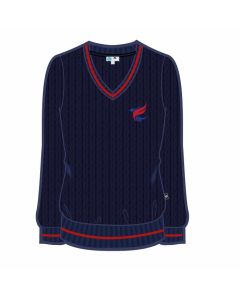 AKIS UX PULLOVER GR6-12 NAVY/RED