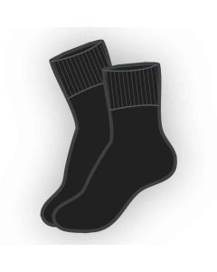 BAMBOO BLACK SOCKS 3 PACKS