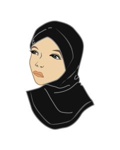 OOE OIHS HEADSCARF BLACK