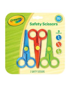 BB Crayola 3ct Safety Scissors