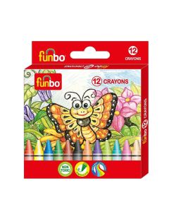 BB Funbo Crayons Pack of 12 Colors
