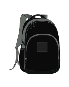 SCHOOL BAG 18 INCH BLACK