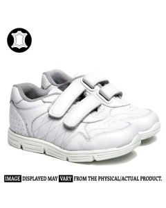 UX LEATHER WHITE COE WHT VELCRO SPORTS