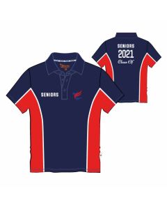 AKIS UX SS PE POLO GR 12 NAVY/RED