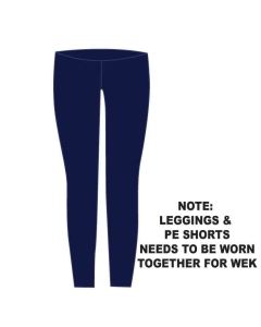 EQP SPORTS LEGGINGS NAVY